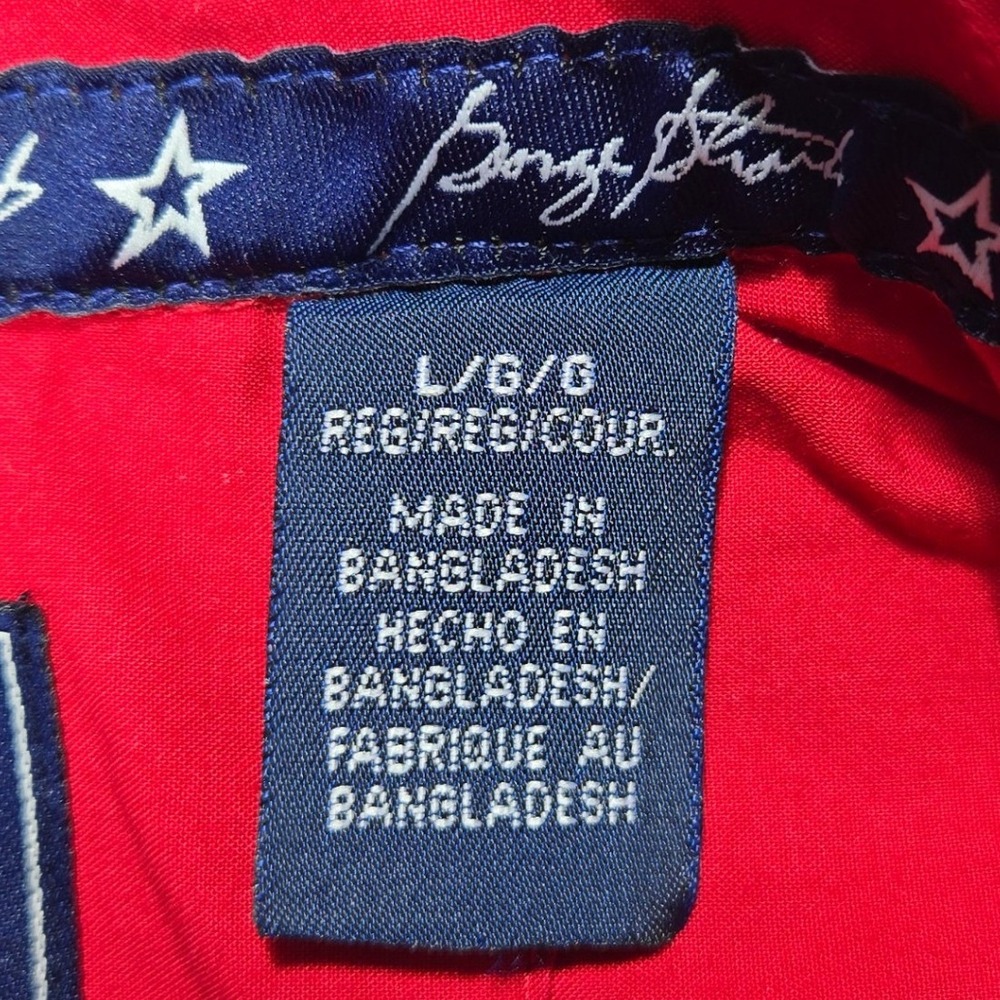 Wrangler George Strait Collection Men Red WPCA Western Button Down Shirt MGS274R - Picture 6 of 9